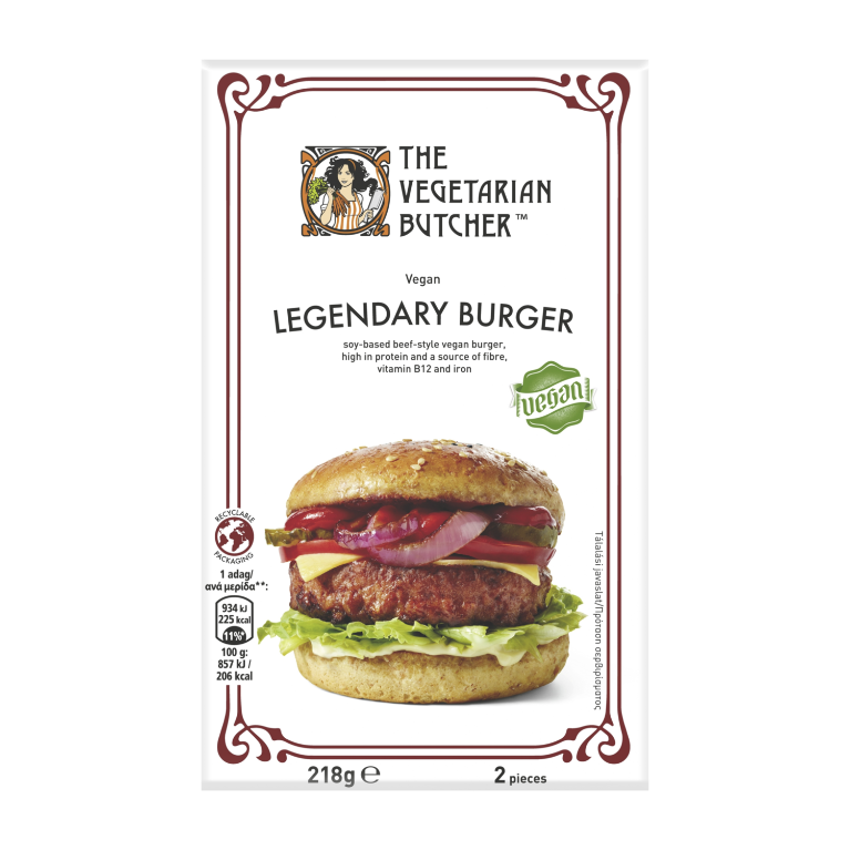 [The Vegetarian Butcher Vegan Legendary Raw Burger 226g]