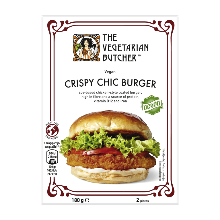 [The Vegetarian Butcher Vegan Crispy Chic Burger 180 g]